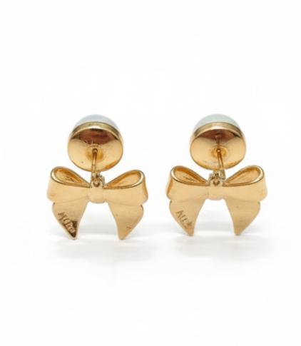 Bông tai Vỏ Kim Cương & Bướm Vàng Tiêu đề phụ: Không gây dị ứng