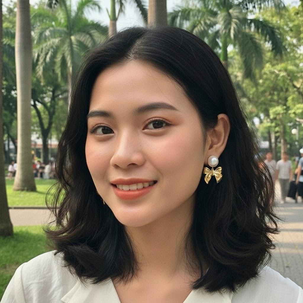 Bông tai Vỏ Kim Cương & Bướm Vàng Tiêu đề phụ: Không gây dị ứng