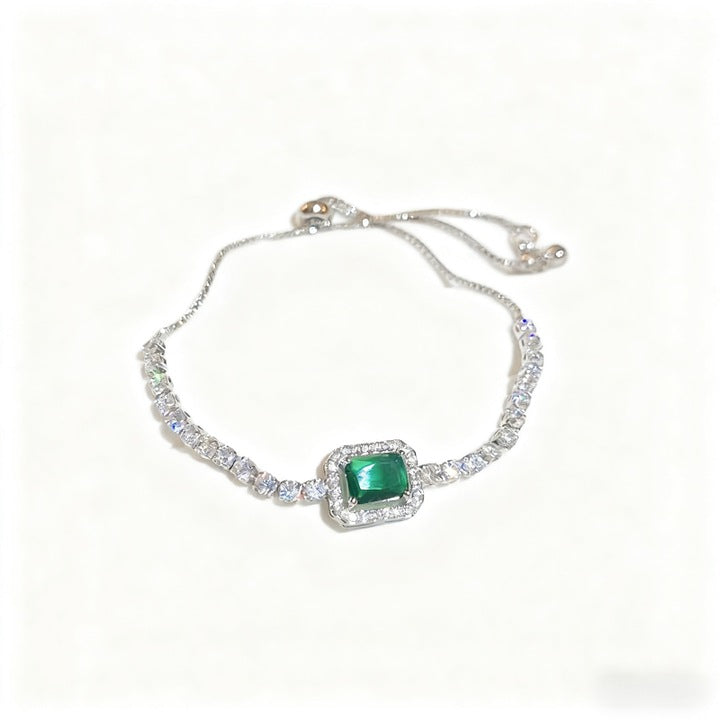 Murmur bracelet with cubic zirconia crystals and crystals, small and delicate design - fine jewelry for women, ideal gift for girlfriends